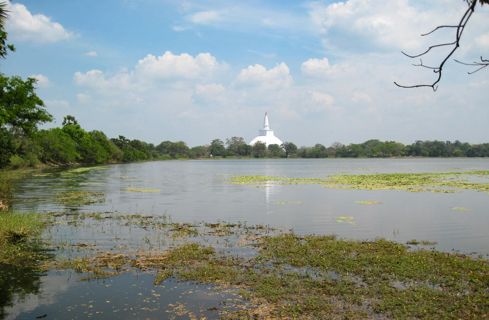 Bassawakulama Wewa - according to the chronicles the oldest tank at Anuradhapura