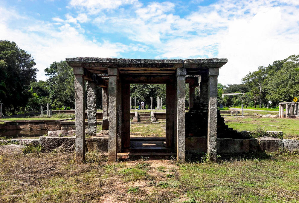 Meditation monasteries (double platform monasteries) in Anuradhapura