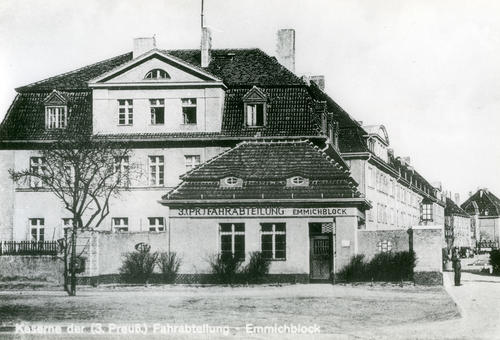 Haupteingang Pforte, Haus A, B, C und D (1920)