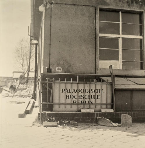 Schild der Pädagogischen Hochschule