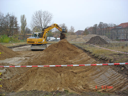 Umbau des ehemaligen Sportplatz 2005