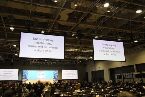 Beitrag WCDRR 5 Closing Ceremony verschoben