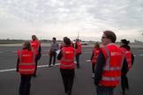 Flughafenbegehung in Berlin Tegel