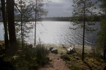 Lake Onega on a calm September day