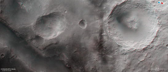 Nili Fossae Anaglyphe