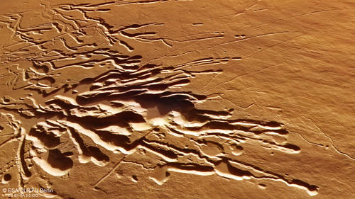 Ascraeus Mons - 3D 1