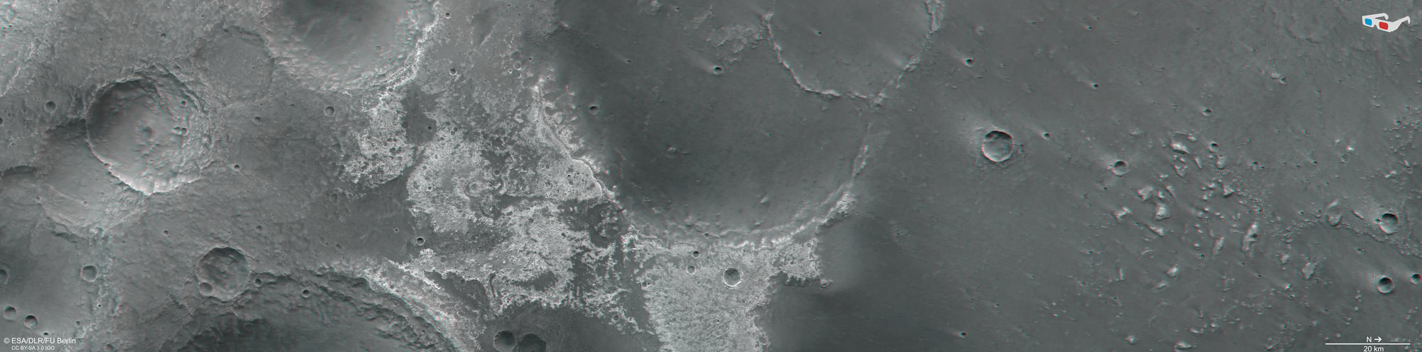 Mawrth Vallis - HRSC Anaglyphe
