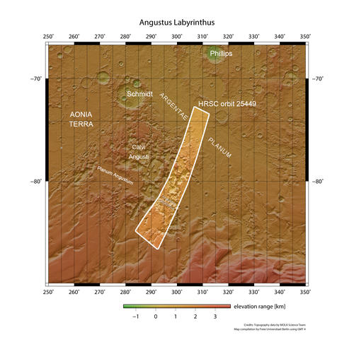 Angustus Labyrinthus - Übersichtskarte