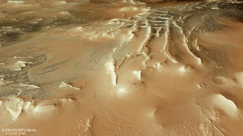 Angustus Labyrinthus - HRSC 3D Ansicht 1