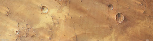 Idaeus Fossae - HRSC Farbaufsicht