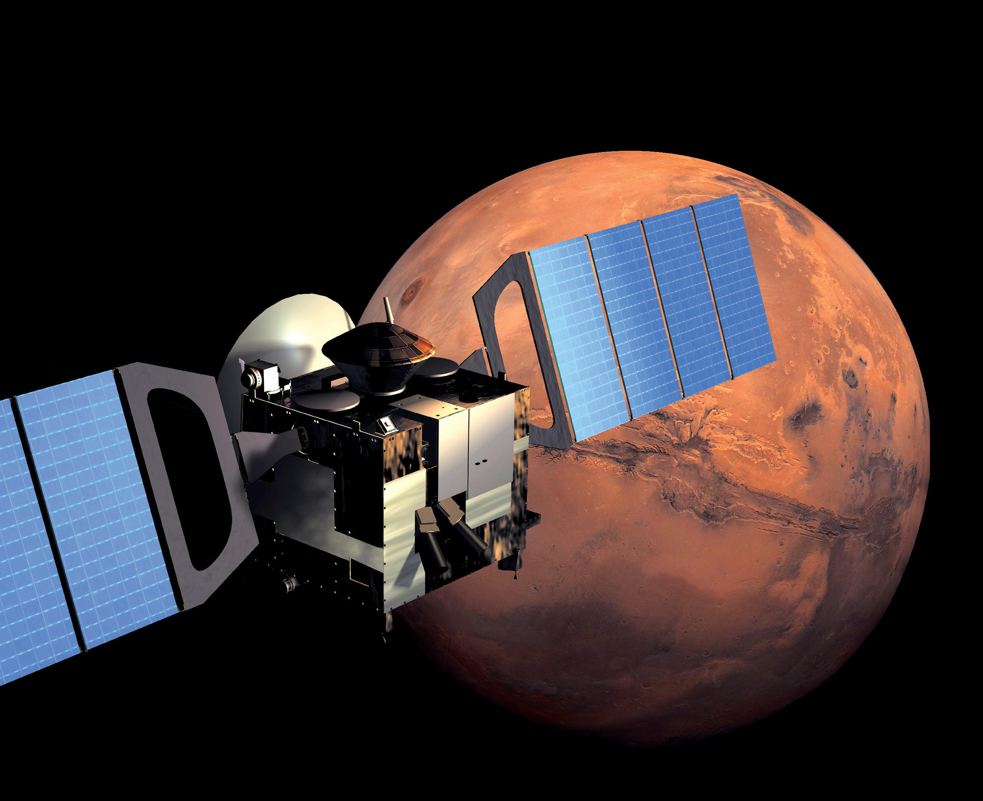 Mars Express im Orbit
