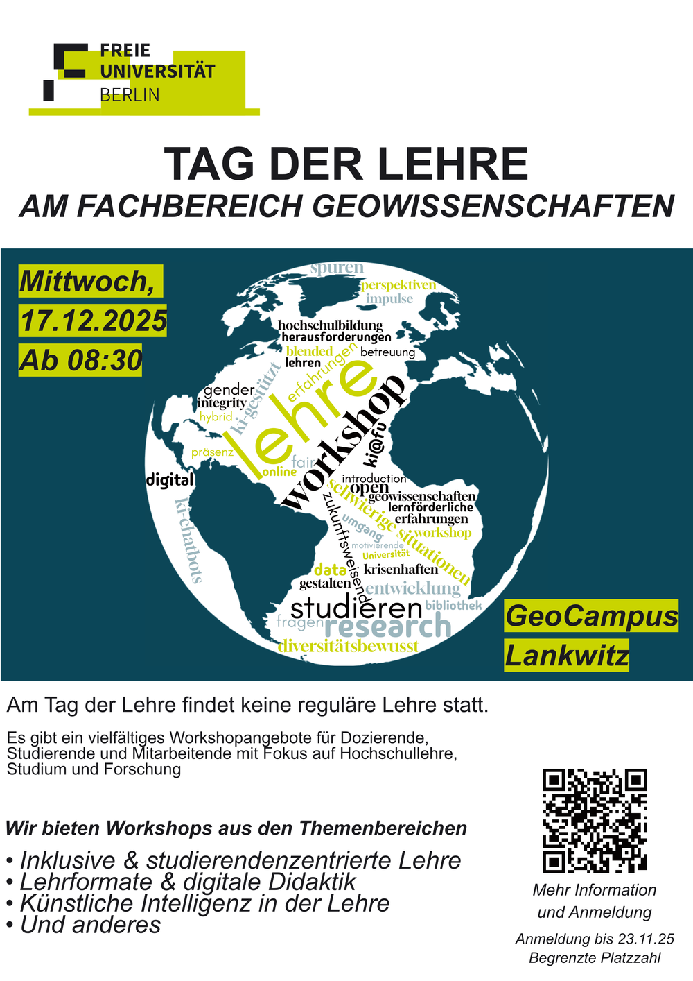 Tag der Lehre Plakat 2