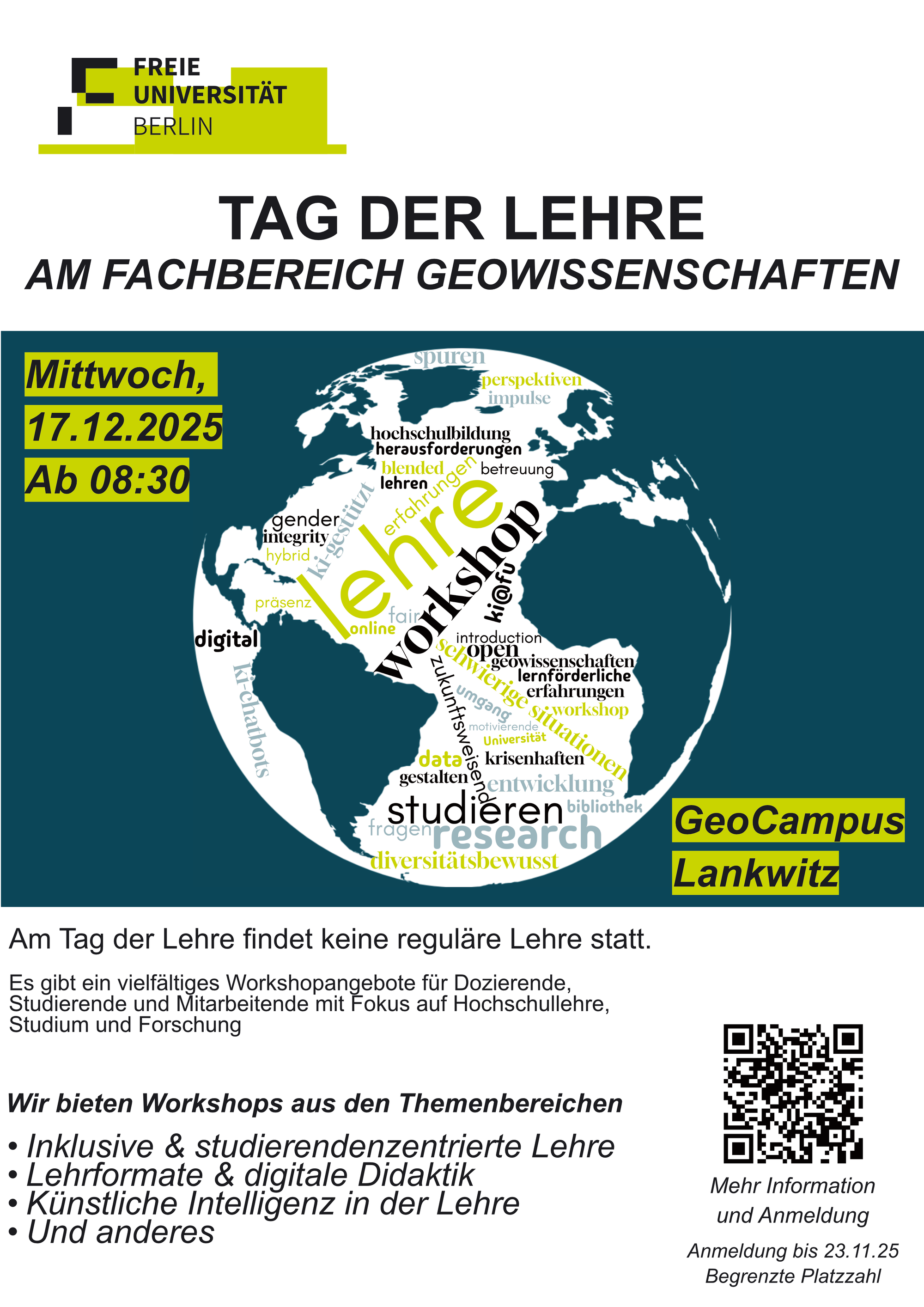 Tag der Lehre Plakat 2
